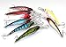 BOSSXIN 2 Pieces Fishing Lure Set Assorted Color Combo Life-like Deep Diving Minnow Lure long Lip Trolling Fishing Tackle 6 Inch 29g Hard Bait For Bass, Trout Perfect for Saltwater &Freshwater