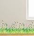 Kappier® Colorful Spring Wild Flowers with Butterflies Peel & Stick Wall Decals
