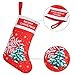 EasyAcc Christmas Stockings Personalized Large Size Classic Fireplace Stockings Adorable Felt Materials Stocks for Child Treats Toys Family Holiday Xmas Cheer Party New Year Decor Gifts - Xmas Tree