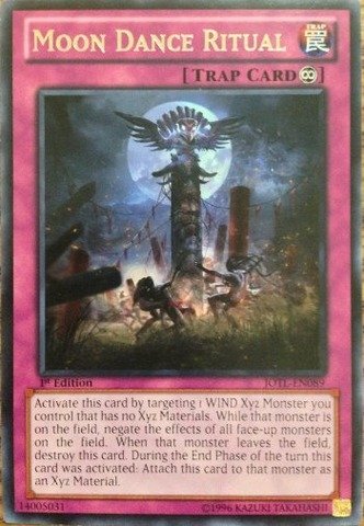 Yu-Gi-Oh! - Moon Dance Ritual (JOTL-EN089) - Judgment of the Light - 1st Edition - Rare