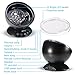 Remote Control Ocean Wave Projector, Hallomall 12LED Night Light Lamp with Built-in Music Player, 7 Color Changing Lighting Modes, Perfect Choice for Baby Nursery Bedroom Living Room(Black)