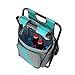 Wacces Multi-Purpose Backpack Chair/ Stool with Cooler Bag for Hiking/Fishing/Camping/Picnicking without Backrest - Gray-Blue