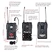 Nady U-2100 Dual LT 200-Channel UHF Wireless Lavalier Microphone System