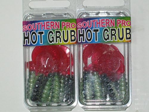 Southern Pro Hot Grubs ( 2 packs 8 ct each) HG30