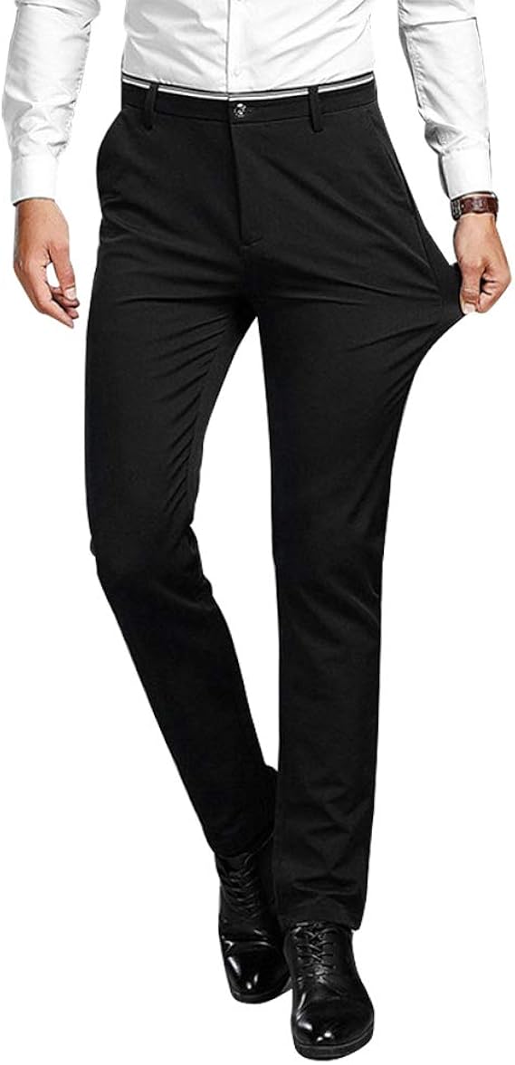 skinny stretch suit trousers