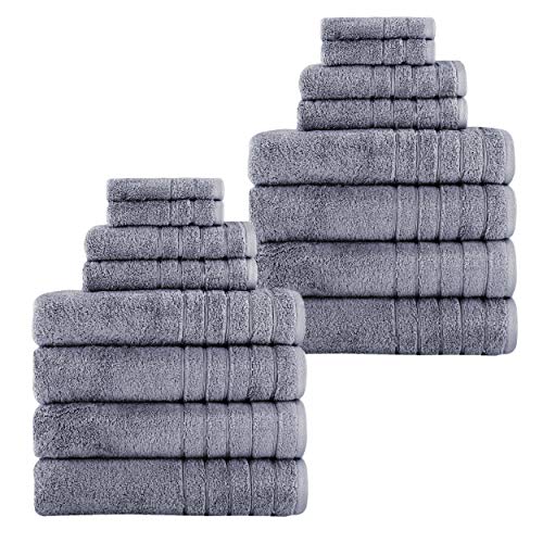Towels Beyond Luxury Towel Set for Bathroom, 100 Turkish Cotton
