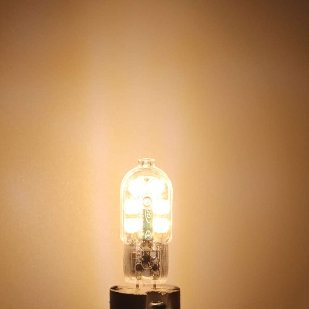 ZFQ Pack of 5 G4 2W LED Bulb, 12 SMD 2835 LEDs, 250LM, Warm White 3000K, 20W Halogen Lamp Equivalent, 360º Beam Angle - Image 4