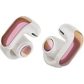 Bose (Certified Renewed) Ultra Open Earbuds, Sunset Iridescent | Bluetooth Open Ear Earbuds with OpenAudio for Awareness, Clip-On Design for Comfort, Water Resistant, Up to 48h of Playtime