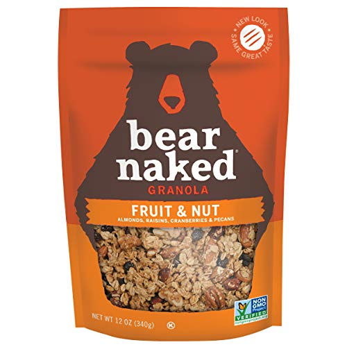 Bear Naked Fruit & Nut Granola - Non-GMO, Kosher, Vegetarian Friendly - 12 Oz