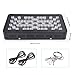 Ledgle Led Aquarium Light Dimmable 300W Reef Aquarium Led Lighting Full Spectrum with Crystal Lens for Fish Tank/ Coral Reef Growing