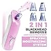 Blackhead Remover Vacuum & Pore Minimizer Microdermabrasion Machine (Strong), Rechargeable Electric 4 in 1 Pimple Extractor Device Black Head Vacuum, Facial Acne Skin Suction Device