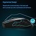 Forter i730 2.4GHz Wireless Gaming Mouse Optical Mice 1600 DPI, 4 Buttons, Nano Receiver for Pro Gamer PC Laptop Desktop Notebook – Blackthumb 2