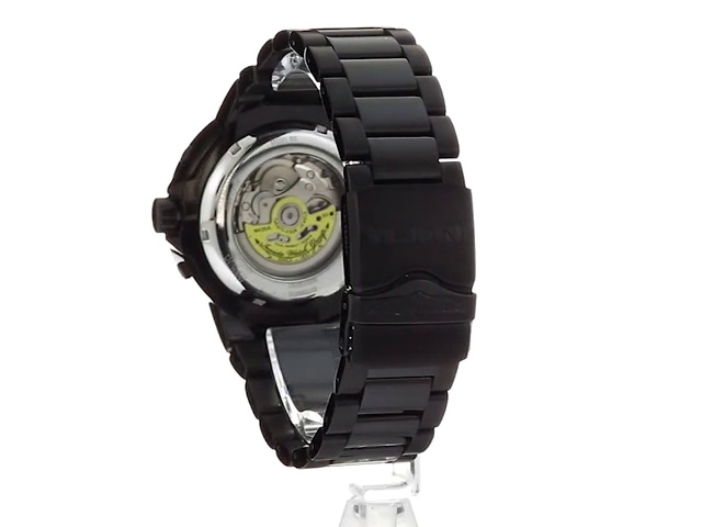 Invicta-Mens-Pro-Diver-Automatic-self-Wind-Diving-Watch-with-Stainless-Steel-Strap-Black-26-Model-24466