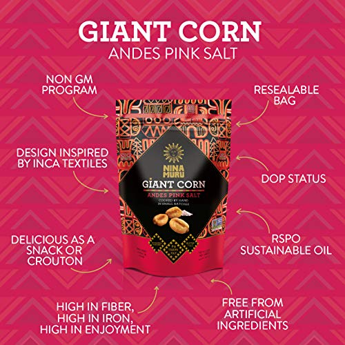 image for NINA MURU ANDEAN FIRED GRAIN Giant Inca Corn and Root Chips Variety 3-
