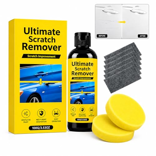 Nanopolix Scratch remover, 3.53 oz Nano Sparkle Cloth Car Scratchs Repair Paste, (1PCS)