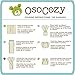 OsoCozy - Prefold Cloth Diapers (1 Dz) - Soft, Absorbent Durable Diaper Service Quality Prefolds. 100% Cotton - 12