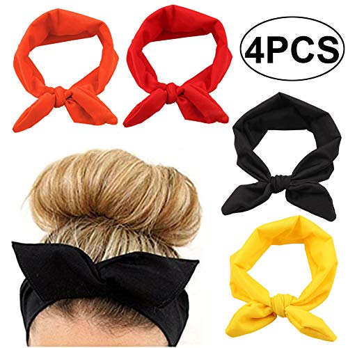 elastic bow headband