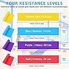 Resistance-Bands-Set-AKBYTCY-Skin-Friendly-Fitness-Exercise-Bands-with-Different-Resistance-Levels-for-Women-Men-Ideal-for-Gym-Home-Workout-Yoga-Pilates-Strength-Training-Legs-59in-Long Resistance Bands Set, AKBYTCY Skin-Friendly Fitness Exercise Bands with Different Resistance Levels for Women & Men…