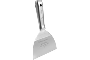 ROLLINGDOG 6 Inch Spackle Knife - Putty Knife #420 Stainless Steel,One Piece Mirror Polished Blade for Drywall and Joint Comp