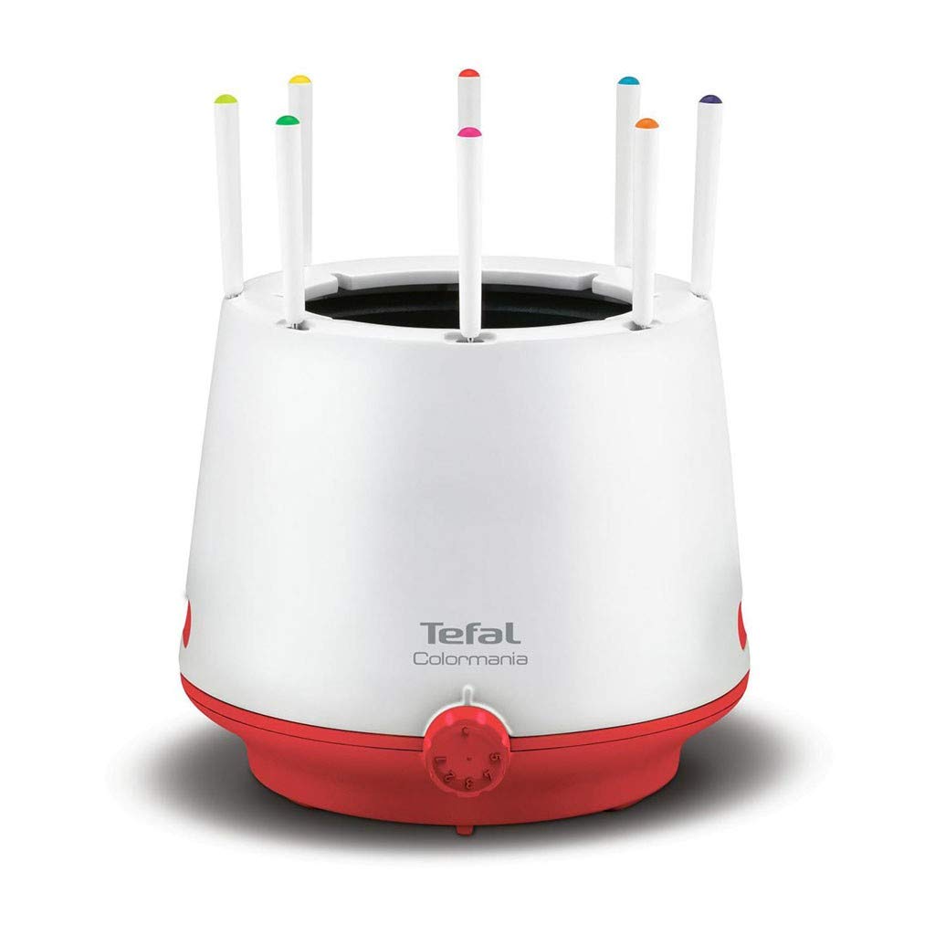 Tefal Fondue Colormania Rouge 800W 8 Personnes EF260512 Fondues