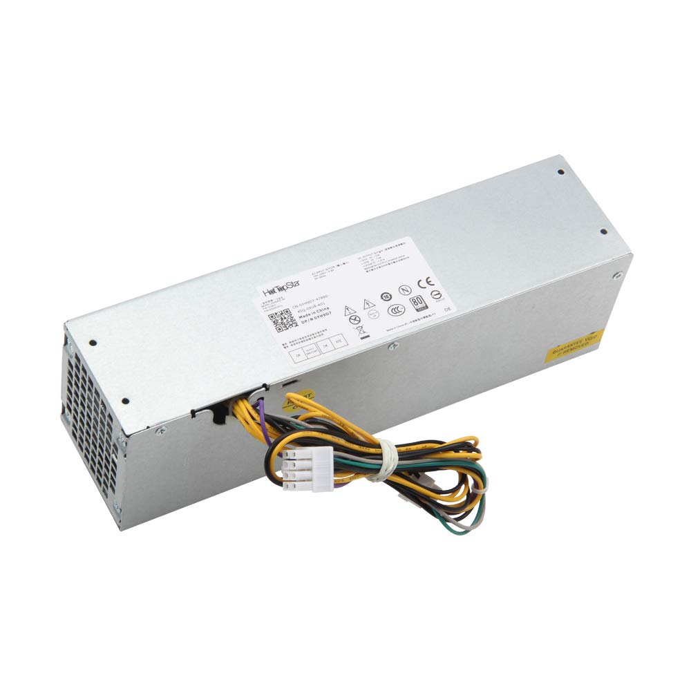 HotTopStar 255W H255ES-00 HU255AS-00 Desktop Power Supply Compatible with Dell Optiplex 3020 7020 9020 Precision T1700 Small Form Factor SFF Systems Part Number: YH9D7 FN3MN FP16X T4GWM NT1XP V9MVK