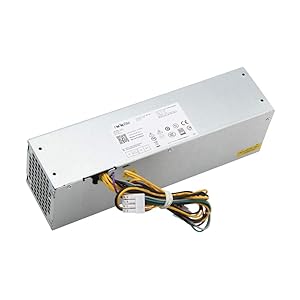HotTopStar 255W H255ES-00 HU255AS-00 Desktop Power Supply Compatible with Dell Optiplex 3020 7020 9020 Precision T1700 Small Form Factor SFF Systems Part Number: YH9D7 FN3MN FP16X T4GWM NT1XP V9MVK
