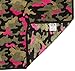 Lug unisex adult Nap Sac Fleece Travel Pillow & Travel Blanket Set Pouch, Camo Orchid, One Size US