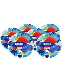 Dixie Ultra Paper Bowls, 20 Ounces, 156 Count (6 Packs of 26 Bowls)