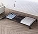 DormCo Suprima Rolling Underbed Storage Shelf - Black