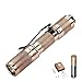 LUMINTOP Copper Tool AAA 80 Lumens mini EDC flashlight +1XAAA battery Nichia 219BT Mini Hand Light Keychain Flashlights