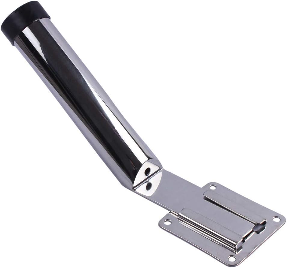 Removable Fishing Rod Holder for Boat, Stainless Steel Fishing Pole Holder Deck Mount Removable Rod Holder Pontoon Boat Accessories