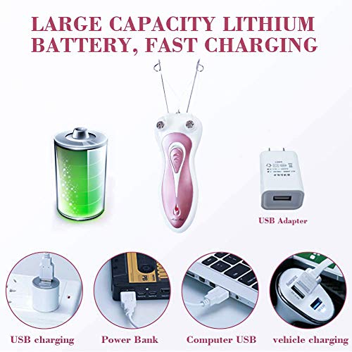 image for WAYCOM Electric Hair Remover-Cotton Thread Epilator Shaver Facial Hair