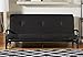DHP Kylo Linen Futon Mattress, Twin, Black