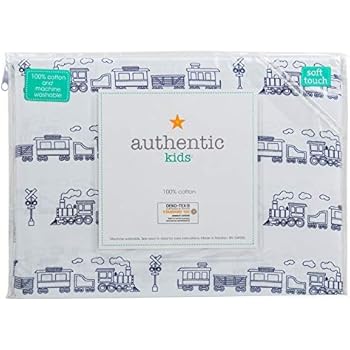 Amazon Com Charles Street Kids Collection Twin Sheet Set Train