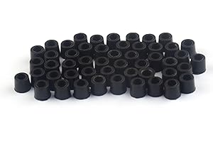 50Pcs Charging Hose Gasket Seals, 1/4 Inch, Replacement Parts Air Conditioning, Manifold System Repair Kit
