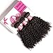Beauty Forever Brazilian Virgin Hair Curly Weave 3 Bundles 100% Unprocessed Human Hair Extensions Natural Color (100+/-5g)/ Pc (20 22 24)