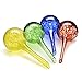 Plant Watering Globes, Automatic Watering Aqua Globe Mini Decorative Hand-Blown Glass Small Plant Bulbs - 4pc Deluxe Set