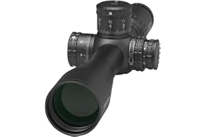 Arken Optics SH4J 6-24X50 Rifle Scope FFP Illuminated Reticle with Zero Stop 34mm Tube
