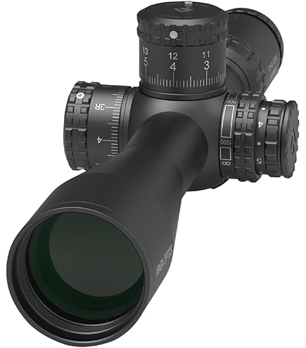 Vector Optics Mustang 1-4x24mm, 1/2 MOA, 30mm Tube, Red