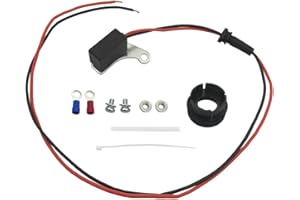 MIEVLYO 1281 Electronic Ignition Conversion Kit Compatible With Ford Mercury Lincoln 8 Cylinder V8 1957-1974, Ignitor Kits Replacement