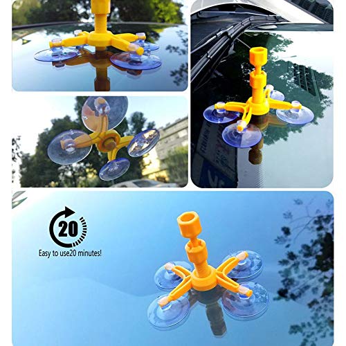 LALICORP Brand New Wholesale Car Windshield Glass Repair Tool Kit DIY For Auto Glass Window Windscreen Chip Crack Repair Tools Sets