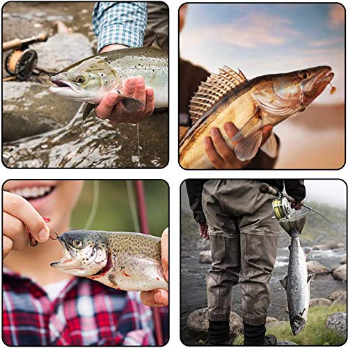 Salzwasser Surf Angelset 148 Stück Angelköder Tackle Box mit Angelköder-Rigs, Fischhaken, Salzwasserköder… – Bild 7