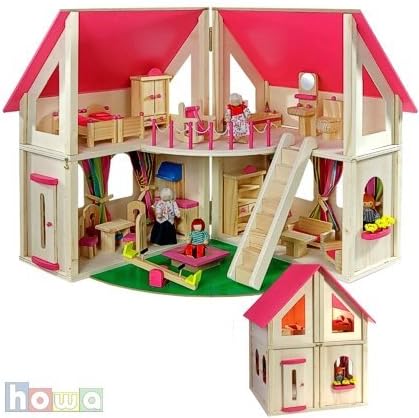 wooden doll's house