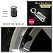 Athiry Car Accessories 5PCS Car Leak Gas Valve Cap with Skull for Jeep Wrangler Black Daymaker Car-styling Kit Wrangler Metal Key Chain