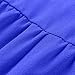 Lutos Women’s Casual Plain Flounce V-Neck Tank Tops Daily Sleeveless Dress Bluethumb 3