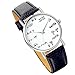Lancardo Student Boys Girls Novelty Watch with Math Equations Dail Plate Leather Band (Black)