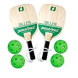Diller Pickleball Paddle 2 Player Bundle ( Set Includes 2 Paddles & 4 Balls )