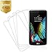 LG K10 / Premier LTE Screen Protector,Auideas (4-Pack) LG K10 Screen Protector Film HD Clear Retail Packaging for LG K10 (HD Clear)