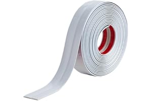 Border Strip – 3 Meter x 3 cm PVC Wall Corner Trim for Decorative Wall Skirting & for Edge Banding, Waterproof, for Easy-Appl