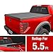 MaxMate Soft Roll-up Truck Bed Tonneau Cover Compatible with 2015-2020 Ford F-150 | 5.5' (67